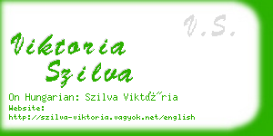 viktoria szilva business card